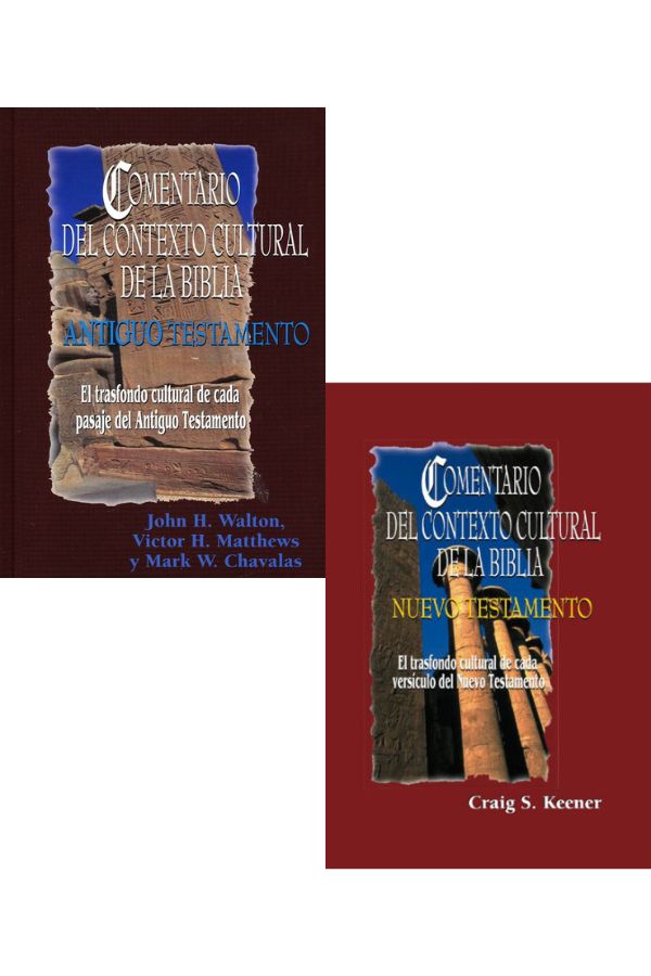 Comentarios del contexto cultural de la Biblia - Antiguo y Nuevo Testamento