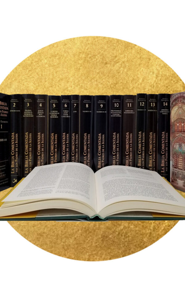 Biblia comentada por los Padres de la Iglesia - Colección Antiguo testamento 16 volúmenes