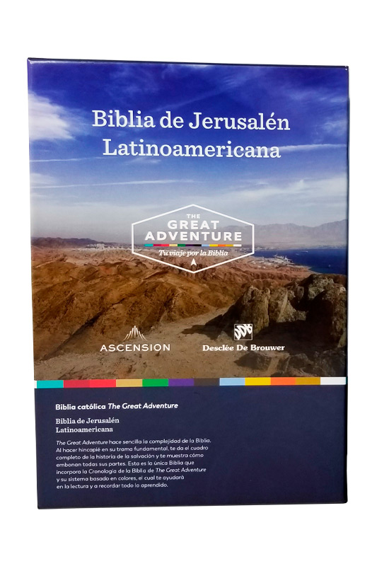 Biblia de Jerusalén Latinoamericana - The Great Adventure, con Indice.