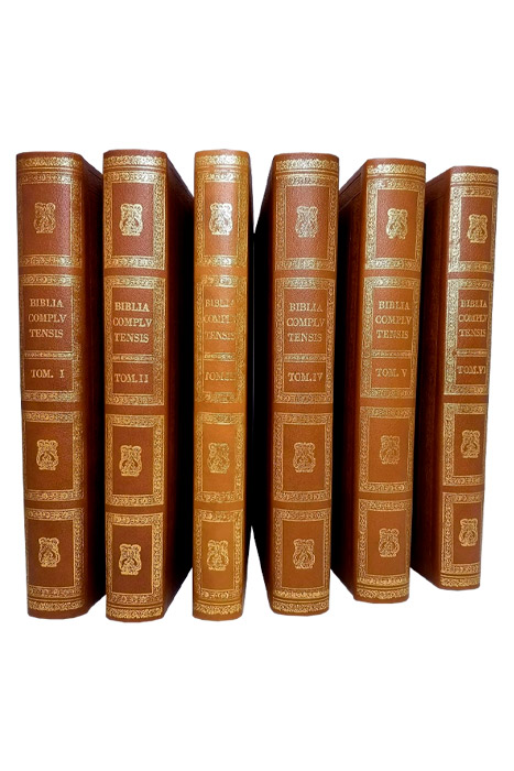 Biblia Políglota Complutense. (6 Volúmenes).
