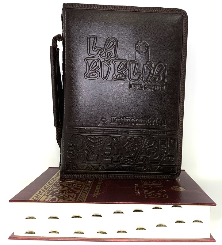 La Biblia Latinoamérica - Letra grande y índice - Con forro