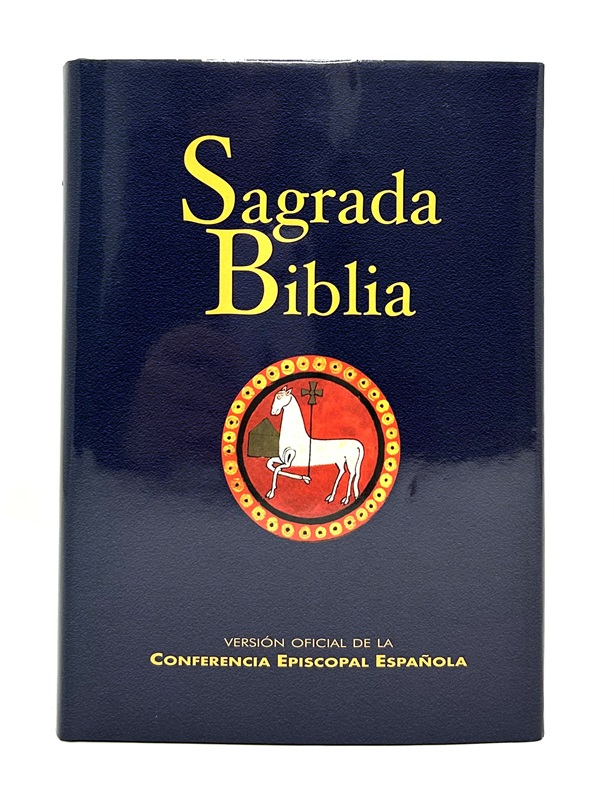 Portada de la Sagrada Biblia Conferencia Episcopal Española - Versión oficial de la Conferencia Episcopal.