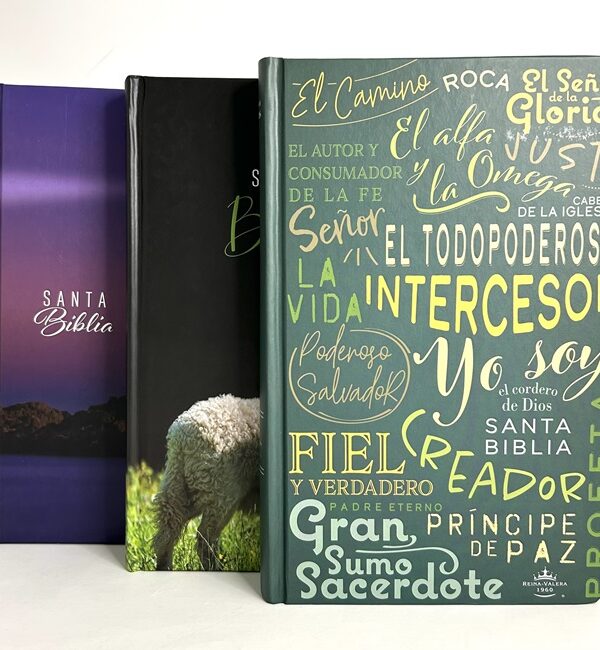 Portada de la Santa Biblia RVR1960 con los significados de los nombres de Dios – Edición Especial.