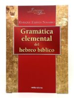 Portada de la Gramática Elemental del Hebreo Bíblico de Enrique Farfán Navarro