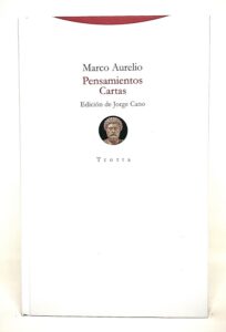 Portada de "Marco Aurelio Pensamientos y Cartas"