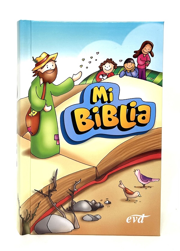 Mi Biblia Ilustrada Infantil con ilustraciones y texto bíblico