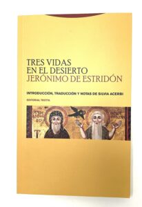 Portada de Tres vidas en el desierto de Jerónimo de Estridón