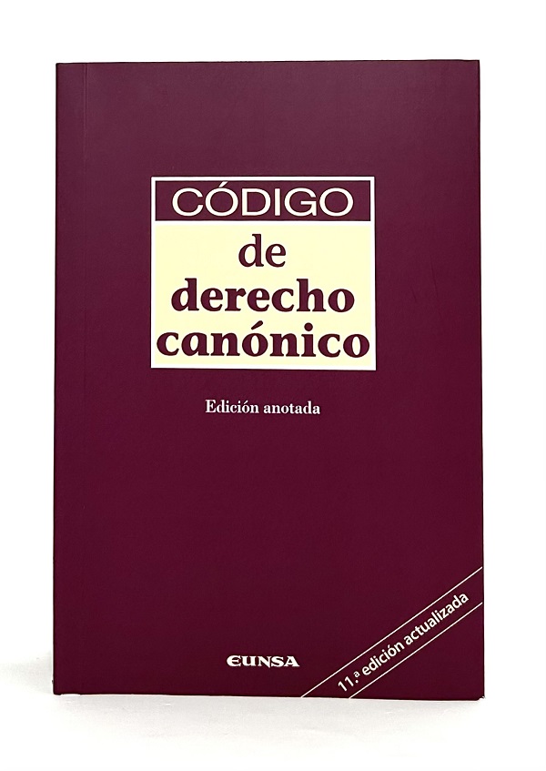 Portada del libro Código de Derecho Canónico – Edición bilingüe y anotada​