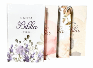 Portada de la Santa Biblia RVR60 Manual Letra Grande Índice, ideal para una lectura cómoda y práctica.