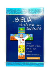 Portada de la Biblia Católica para Jóvenes (Pasta Dura) con diseño juvenil y encuadernación resistente