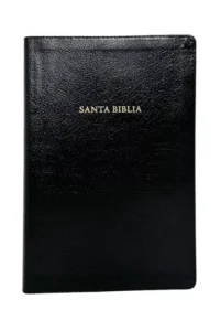 Portada de la Biblia de Estudio Scofield RVR 1960 con encuadernación en símil piel y diseño clásico