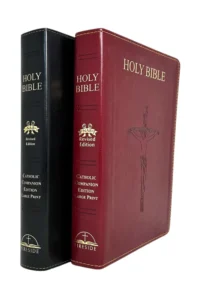 Set Holy Bible Catholic Companion Edition – Large Print y Standard Print NABRE