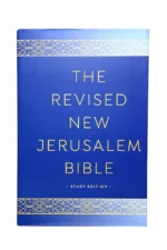 Portada de la Revised New Jerusalem Bible Study Edition con notas de estudio y comentarios detallados para un estudio profundo de la Biblia