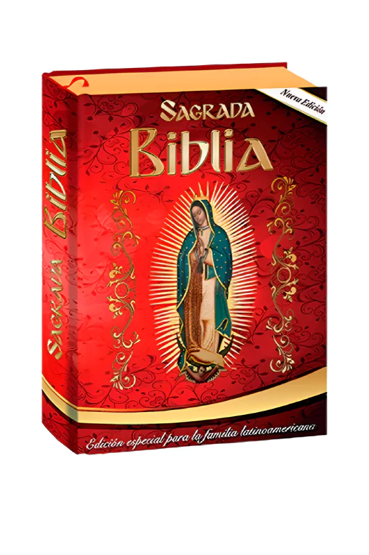 Sagrada Biblia Edición Especial para la Familia Latinoamericana – Biblia Católica ilustrada con álbum familiar