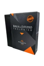 Portada de la Biblia de Estudio Teológico Reina Valera 1960 en cuero legítimo