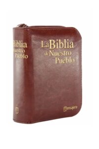 Biblia de Nuestro Pueblo - Mini con cierre