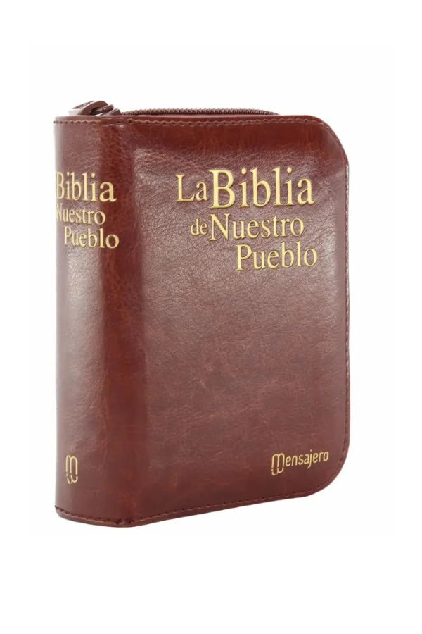 Biblia de Nuestro Pueblo - Mini con cierre