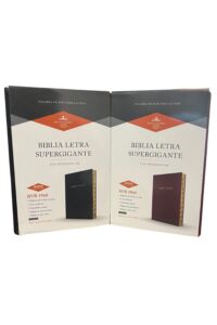 Santa Biblia - RV60 - Letra Super Gigante - Con referencias - Imitación piel